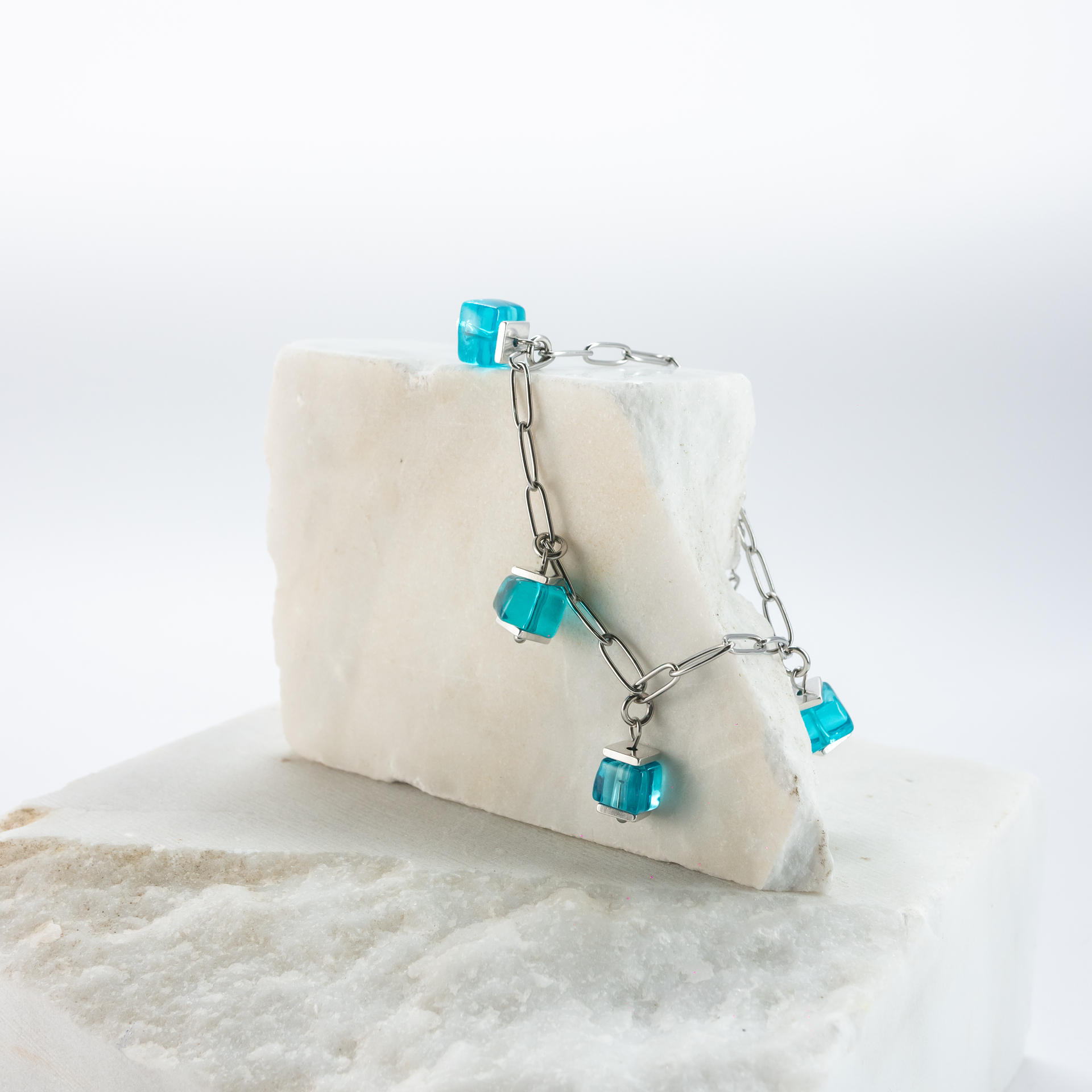 Synthesis bombay-turquise-blue-silver