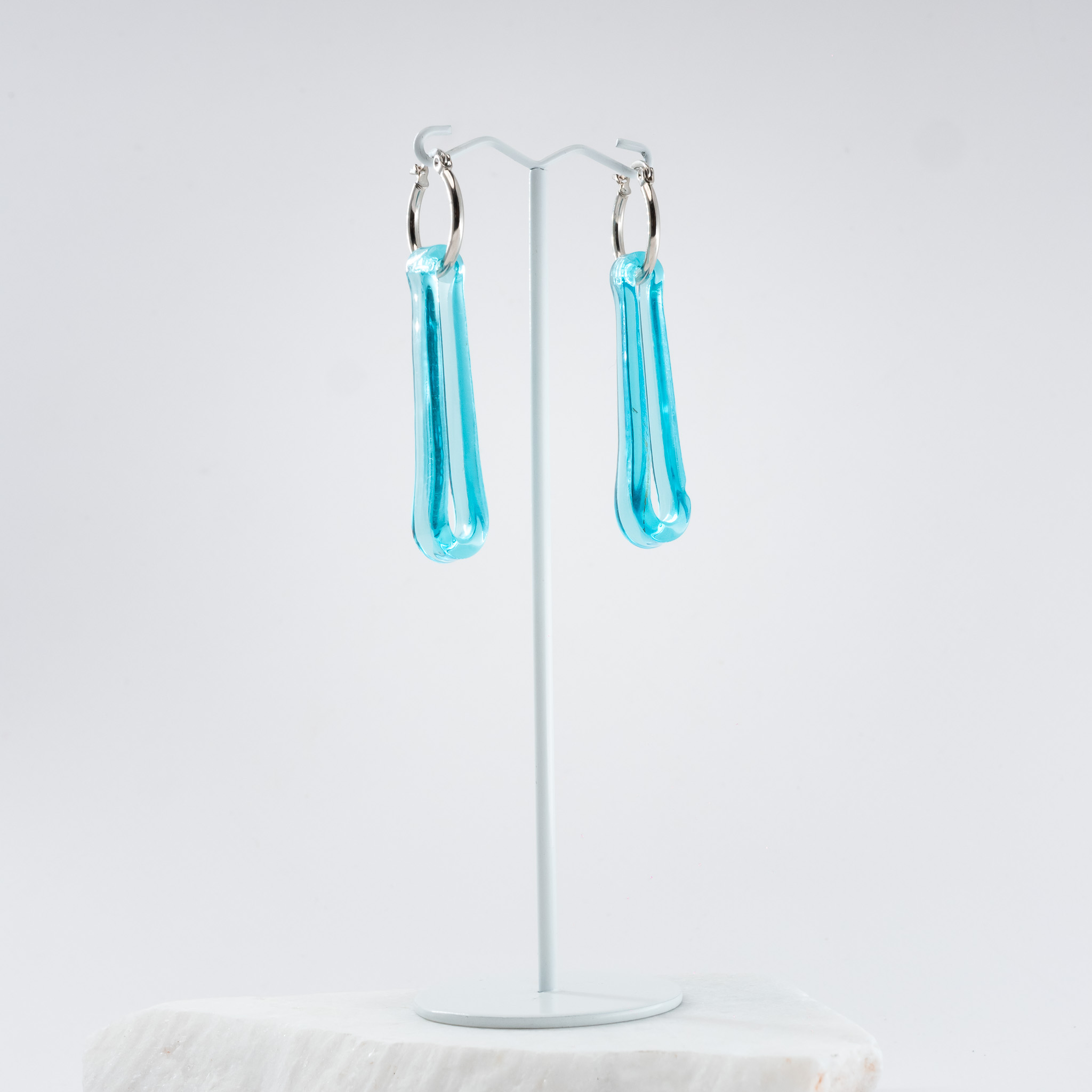 Top Drop bombay-turquise-blue-silver