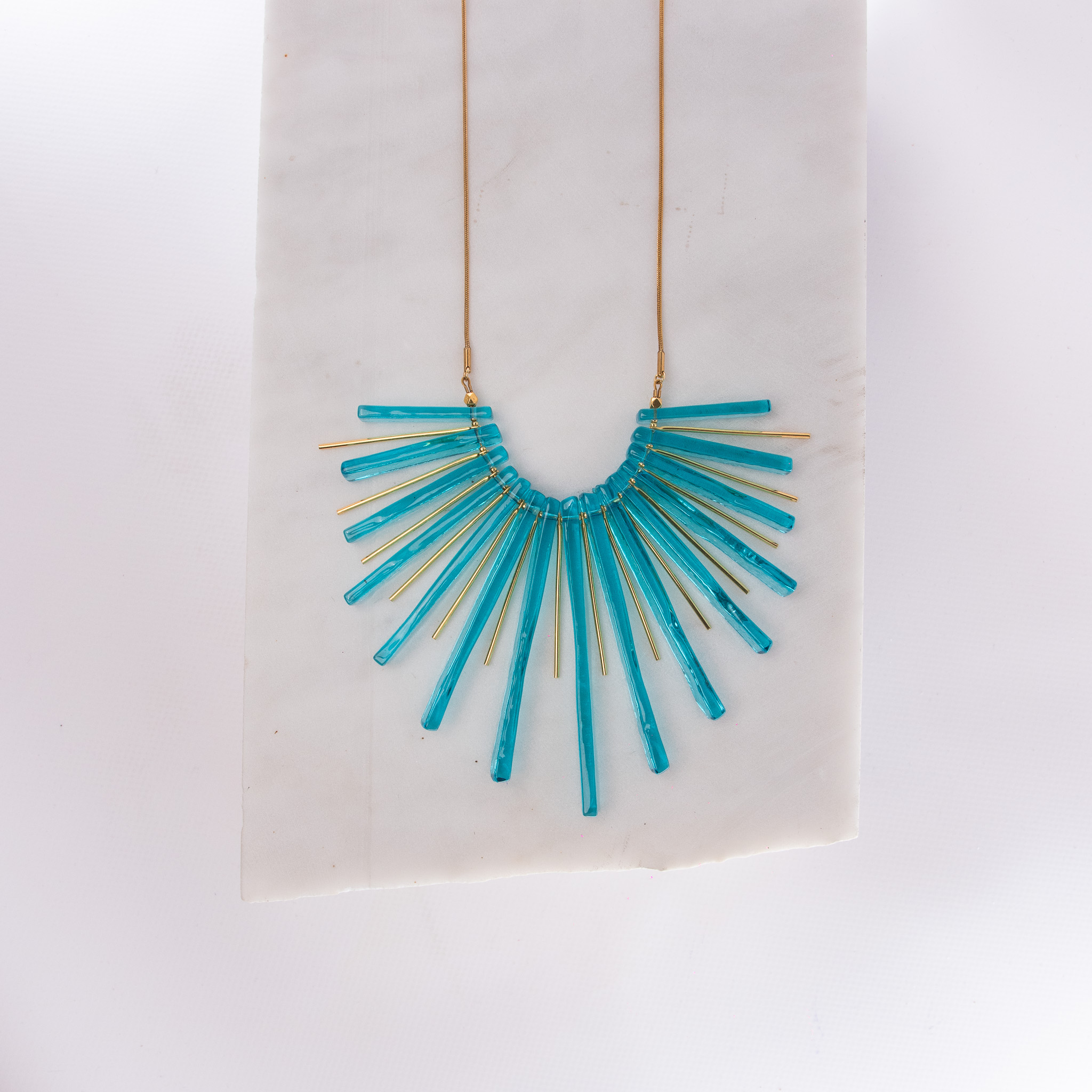 Ionian Sun bombay-turquoise-blue-gold