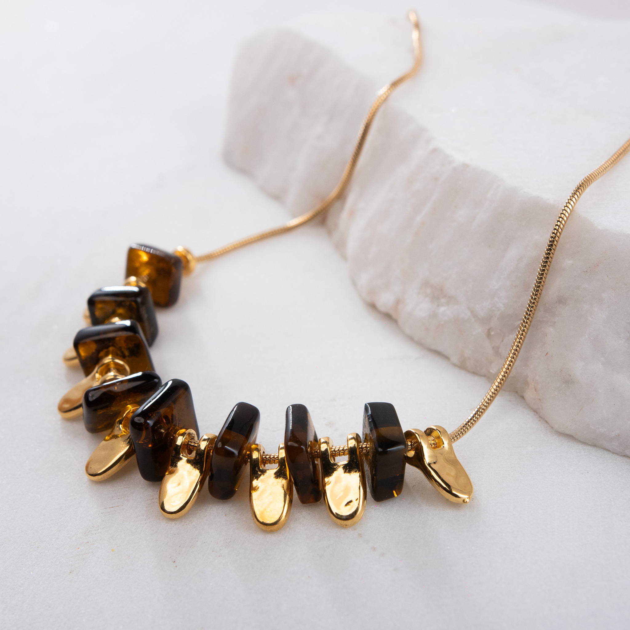 Petal Glow beer-brown